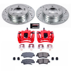 Power Stop KC5381 Z23 Evolution Sport Rear Brake Kit for 2011-2014 Hyundai Sonata product image