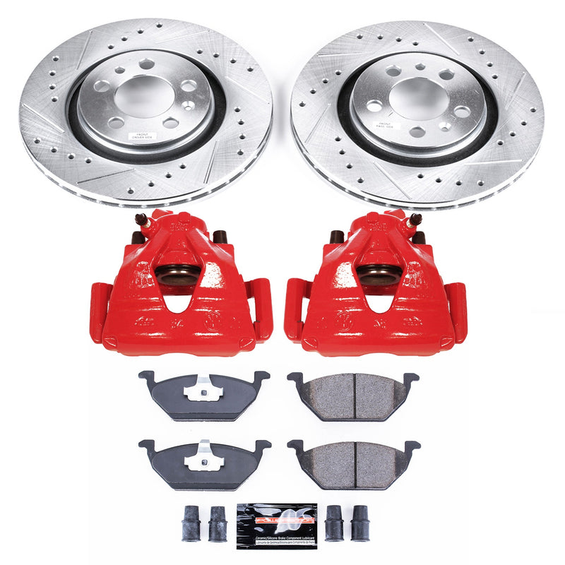 Power Stop KC5401 Z23 Evolution Sport Front Brake Kit for 1998 Volkswagen Beetle product image