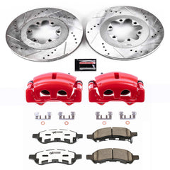 Power Stop KC5405-26 Z26 Street Warrior 1-Click Pad And Rotor Kit With Calipers for 2009-2012 Chevrolet Colorado product image
