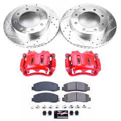 Power Stop KC5412 Z23 Evolution Sport Performance 1-Click Brake Kit With Calipers (Front) for 2009-2011 Ford F-250 Super Duty - product image