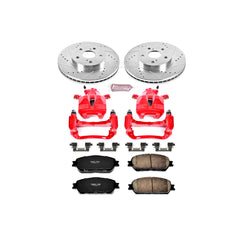 Power Stop KC5438A Z23 Evolution Sport Performance 1-Click Brake Kit With Calipers (Front) for 2004-2010 Toyota Avalon product image