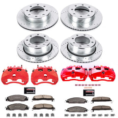 Power Stop KC5458A-36 Z36 Extreme Performance Truck And Tow 1-Click Pad And Rotor Kit With Calipers for 2009-2012 Dodge Ram 3500 product image