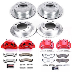Power Stop KC5466-36 Z36 Extreme Performance Truck And Tow 1-Click Pad And Rotor Kit With Calipers for 2001-2002 Dodge Ram 2500 product image