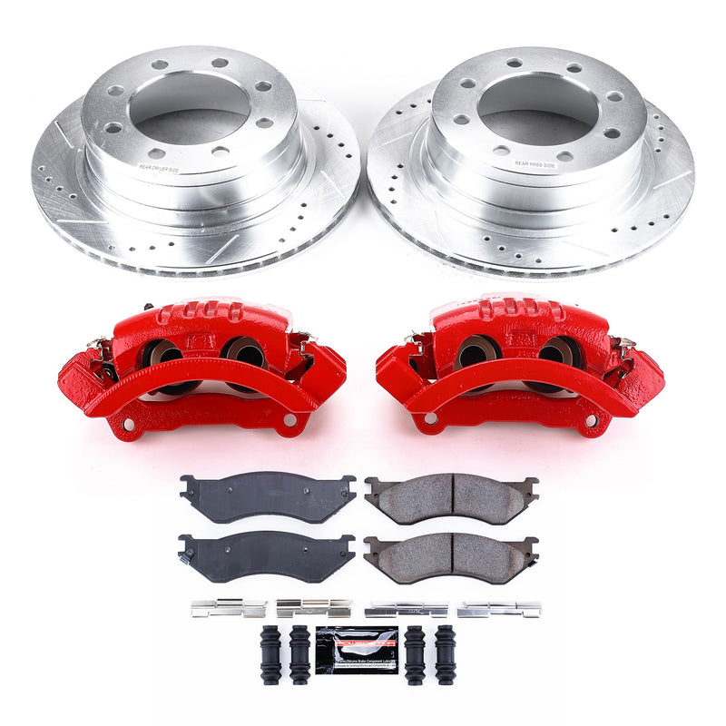 Power Stop KC5490 Z23 Evolution Sport Performance 1-Click Brake Kit With Calipers (Rear) for 2003-2008 Dodge RAM 1500 Laramie product image