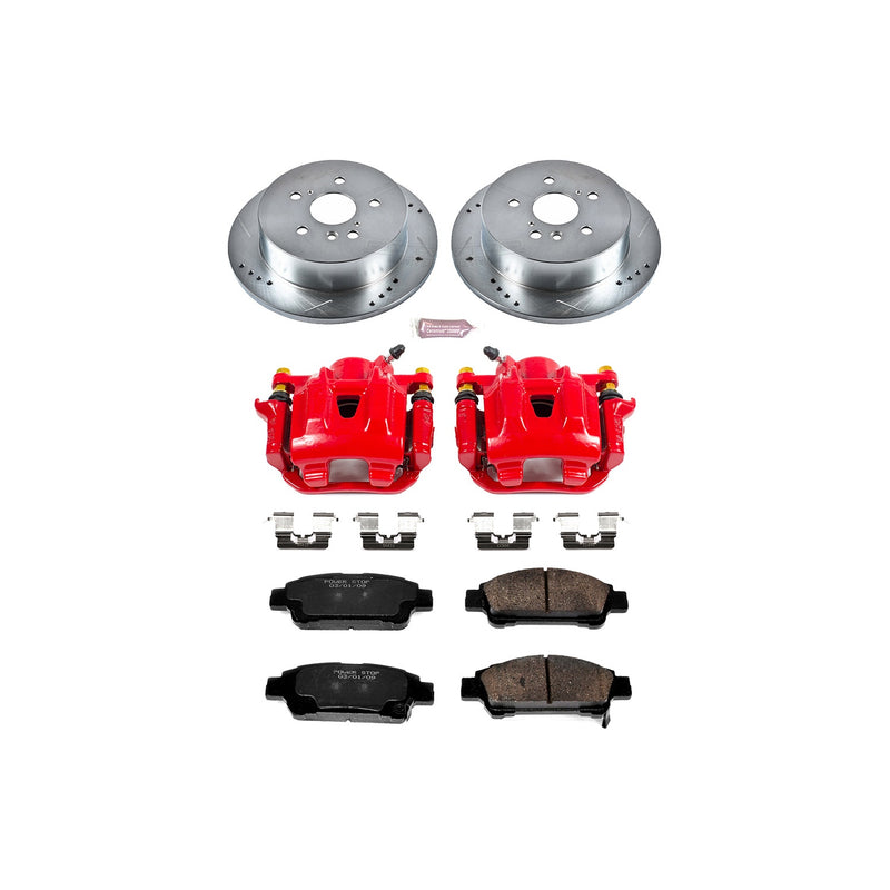 Power Stop KC5498 Z23 Evolution Sport Performance 1-Click Brake Kit With Calipers (Rear) for 2004-2010 Toyota Sienna product image