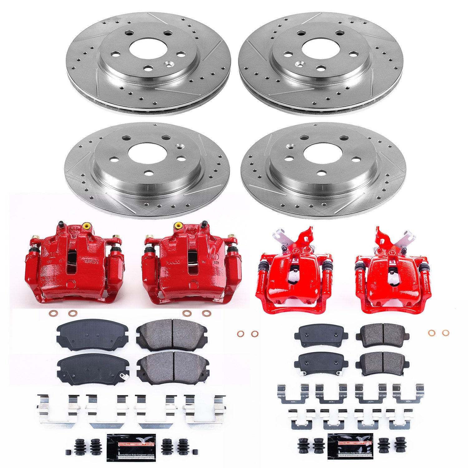 Power Stop KC5523 Z23 Evolution Sport Front And Rear Brake Kit for 2012-2016 Buick Lacrosse product image