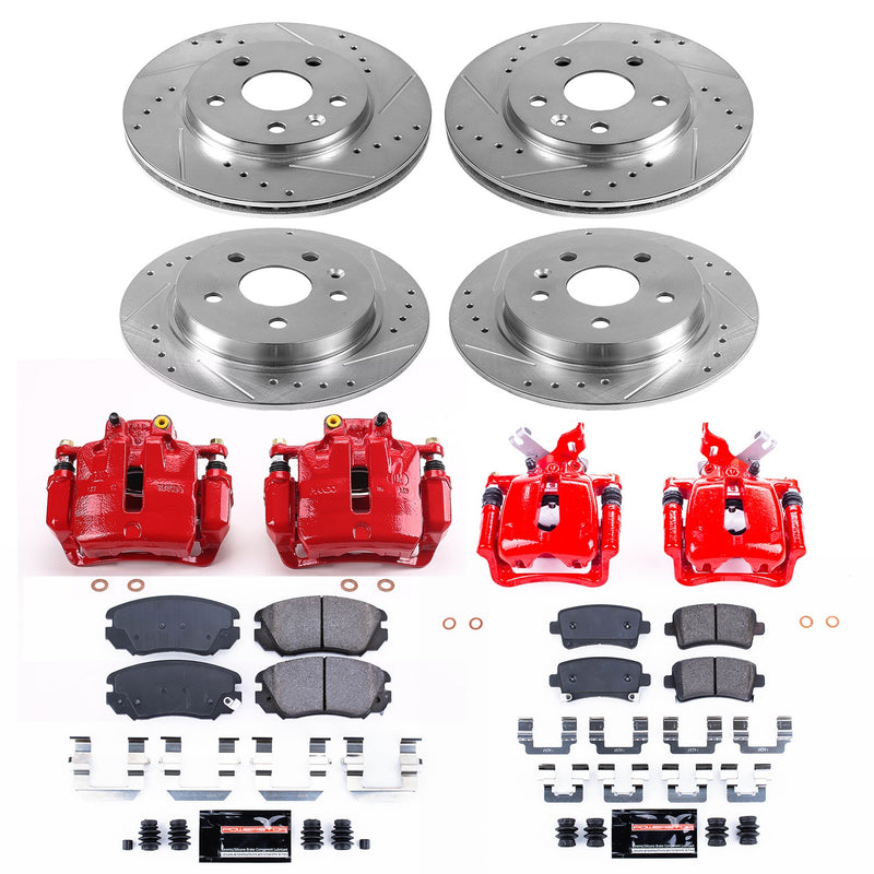 Power Stop KC5523 Z23 Evolution Sport Front And Rear Brake Kit for 2012-2016 Buick Lacrosse product image