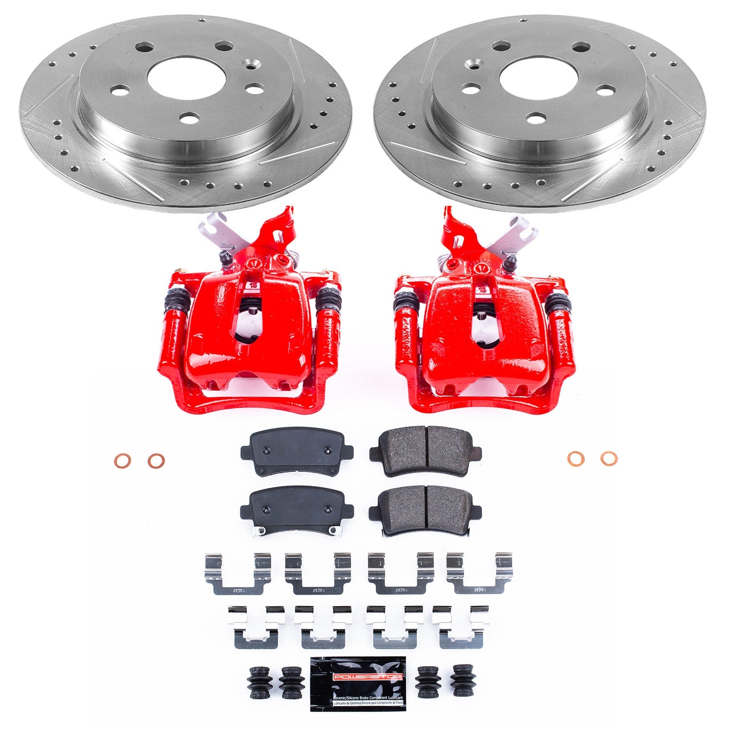 Power Stop KC5531 Z23 Evolution Sport Rear Brake Kit for 2012-2016 Buick Lacrosse product image