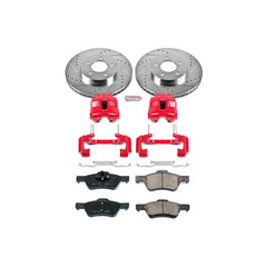 Power Stop KC5571 Z23 Evolution Sport Performance 1-Click Brake Kit With Calipers (Front) for 2010-2012 Ford Escape product image