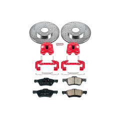Power Stop KC5572 Z23 Evolution Sport Performance 1-Click Brake Kit With Calipers (Front) for 2010-2012 Ford Escape product image