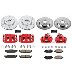 Power Stop KC5584 Z23 Evolution Sport Front And Rear Brake Kit for 2011-2019 Ford Explorer product image