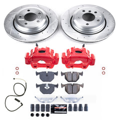Power Stop KC5738 Z23 Evolution Sport Performance Pad And Rotor Kit With Calipers for 2004-2010 BMW X3 product image