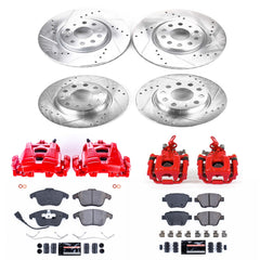Power Stop KC5803 Z23 Evolution Sport Performance Pad And Rotor Kit With Calipers for 2012-2015 Volkswagen Passat product image