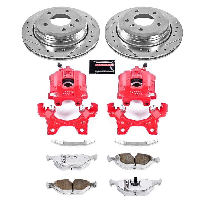 Power Stop KC581-26 - Z26 Extreme Street Warrior 1-Click Brake Kit With Calipers (Rear) vehicle fitment brake part