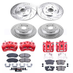 Power Stop KC5815 Z23 Evolution Sport Front And Rear Brake Kit for 2010 Honda Accord Crosstour product image