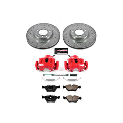 Power Stop KC582 Z23 Evolution Sport Performance 1-Click Brake Kit With Calipers (Front) for 1995-2002 BMW M3 product image