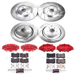 Power Stop KC5823 Z23 Evolution Sport Performance 1-Click Brake Kit With Calipers (Front And Rear) for 2009-2022 INFINITI FX50 product image