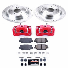 Power Stop KC584 Z23 Evolution Sport Rear Brake Kit for 2009 Hyundai Genesis product image