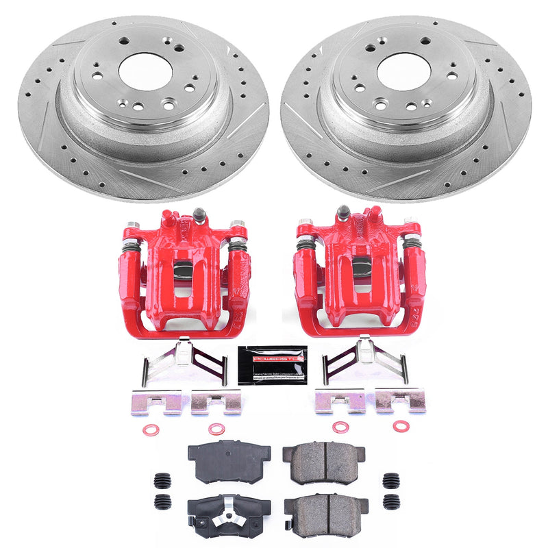 Power Stop KC5859 Z23 Evolution Sport Rear Brake Kit for 2010-2011 Honda Accord Crosstour product image