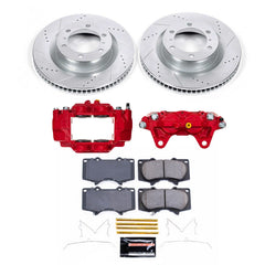 Power Stop KC5873A Front Z23 Evolution Sport Performance 1-Click Pad And Rotor Kit With Calipers for 2016-2023 Lexus GX460 product image