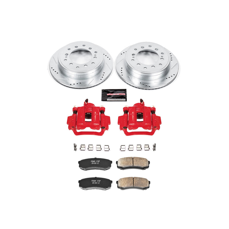 Power Stop KC5875 Z23 Evolution Sport Performance 1-Click Brake Kit With Calipers (Rear) for 2010-2024 Lexus GX460 product image