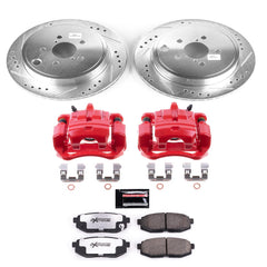 Power Stop KC5883-26 Z26 Street Warrior 1-Click Rear Brake Kit With Calipers for 2013-2020 Scion Fr-S product image