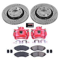 Power Stop KC5893 Z23 Evolution Sport Front Brake Kit for 2004-2016 Chevrolet Aveo product image