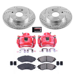 Power Stop KC5894 Z23 Evolution Sport Front Brake Kit for 2004-2008 Suzuki Forenza product image