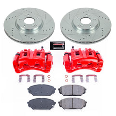 Power Stop KC5918 Z23 Evolution Sport Performance Pad And Rotor Kit With Calipers for 2007-2012 Hyundai Veracruz product image