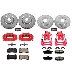 Power Stop KC5942 Z23 Evolution Sport Front And Rear Brake Kit for 2012 Ford Mustang Shelby GT500 product image