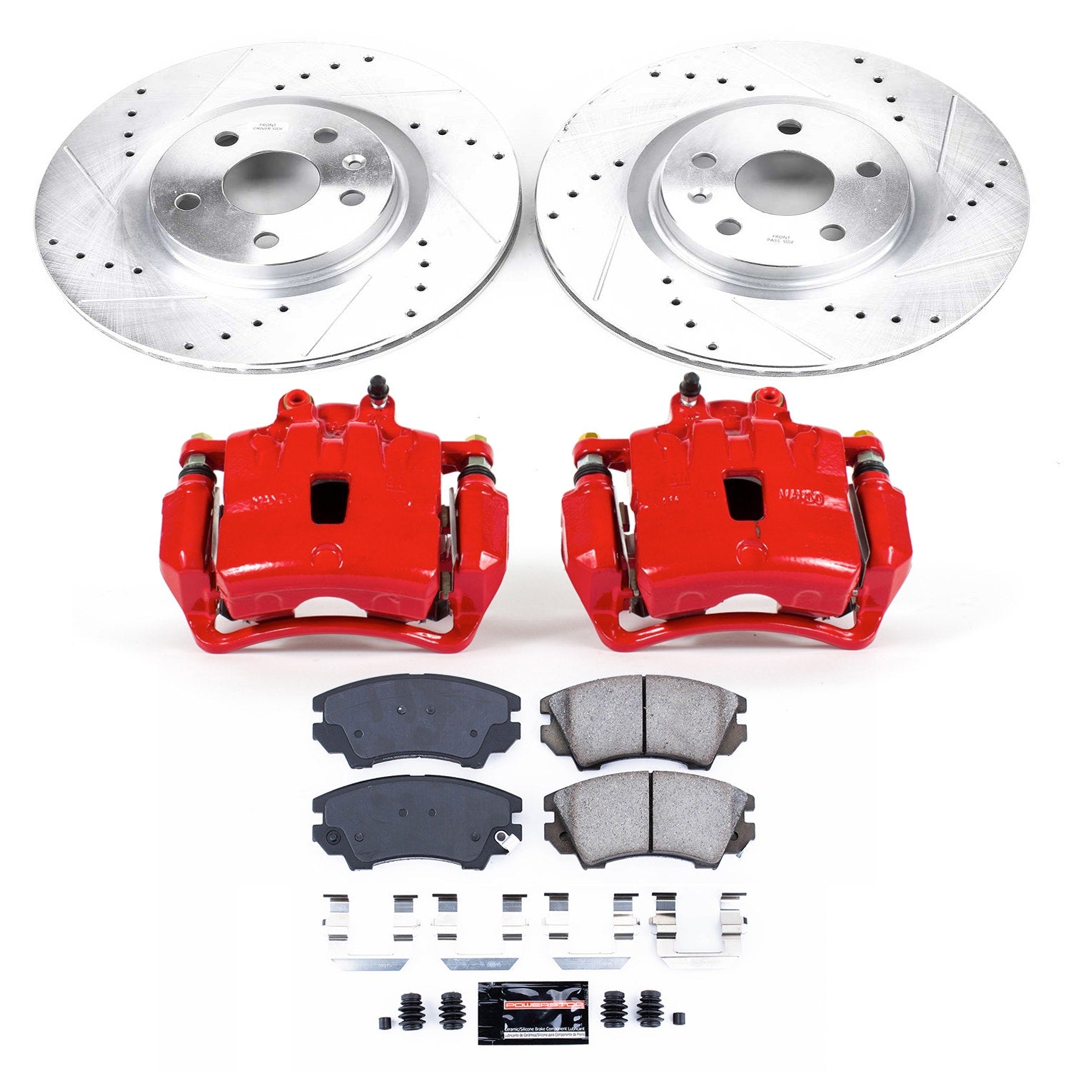 Power Stop KC5948 Z23 Evolution Sport Front Brake Kit for 2011-2017 Chevrolet Caprice product image