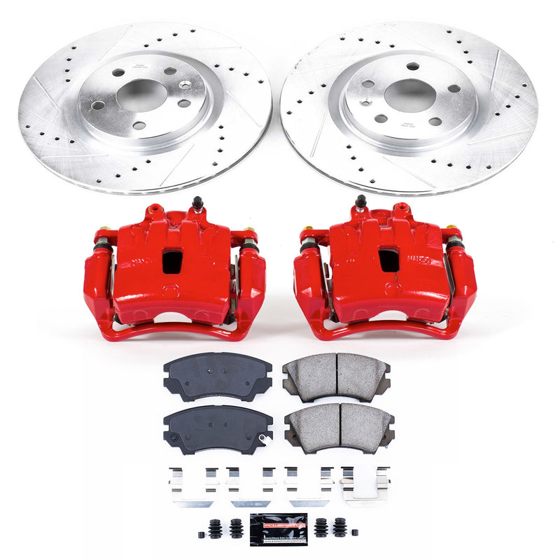 Power Stop KC5948 Z23 Evolution Sport Front Brake Kit for 2011-2017 Chevrolet Caprice product image