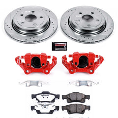 Power Stop KC5953-36 Z36 Extreme Performance Truck And Tow 1-Click Rear Brake Kit With Calipers for 2011-2024 Dodge Durango product image