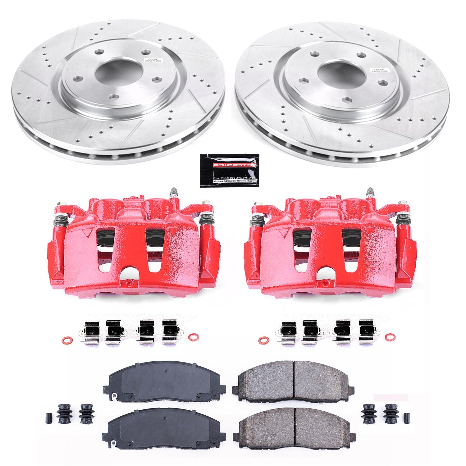 Power Stop KC5959 Z23 Evolution Sport Front Brake Kit for 2017-2019 Chrysler Pacifica product image