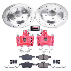 Power Stop KC5975 Z23 Evolution Sport Rear Brake Kit for 2012-2018 Ford Focus - product image