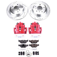 Power Stop KC5980 Z23 Evolution Sport Rear Brake Kit for 2011-2013 BMW 328I Convertible Station Wagon product image