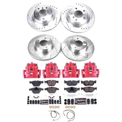 Power Stop KC6072 - Z23 Evolution Sport Front And Rear Brake Kit vehicle fitment brake part