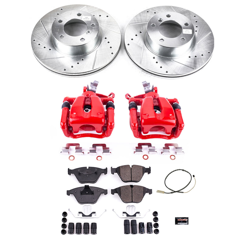 Power Stop KC6073 - Z23 Evolution Sport Front Brake Kit vehicle fitment brake part