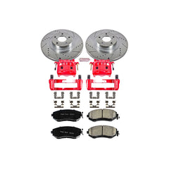 Power Stop KC6082 Z23 Evolution Sport Performance 1-Click Brake Kit With Calipers (Front) for 2011-2018 Subaru Forester product image