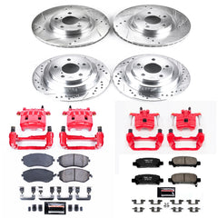 Power Stop KC6109 Z23 Evolution Sport Front And Rear Brake Kit for 2002-2003 Subaru Impreza RS product image