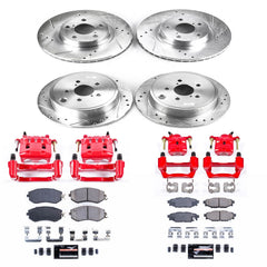 Power Stop KC6112 Z23 Evolution Sport Front And Rear Brake Kit for 2011 Subaru Impreza 2.5I, 2.5I Premium, Outback Sport product image