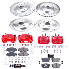 Power Stop KC6173 Z23 Evolution Sport Front And Rear Brake Kit for 2005-2006 Honda CR-V product image