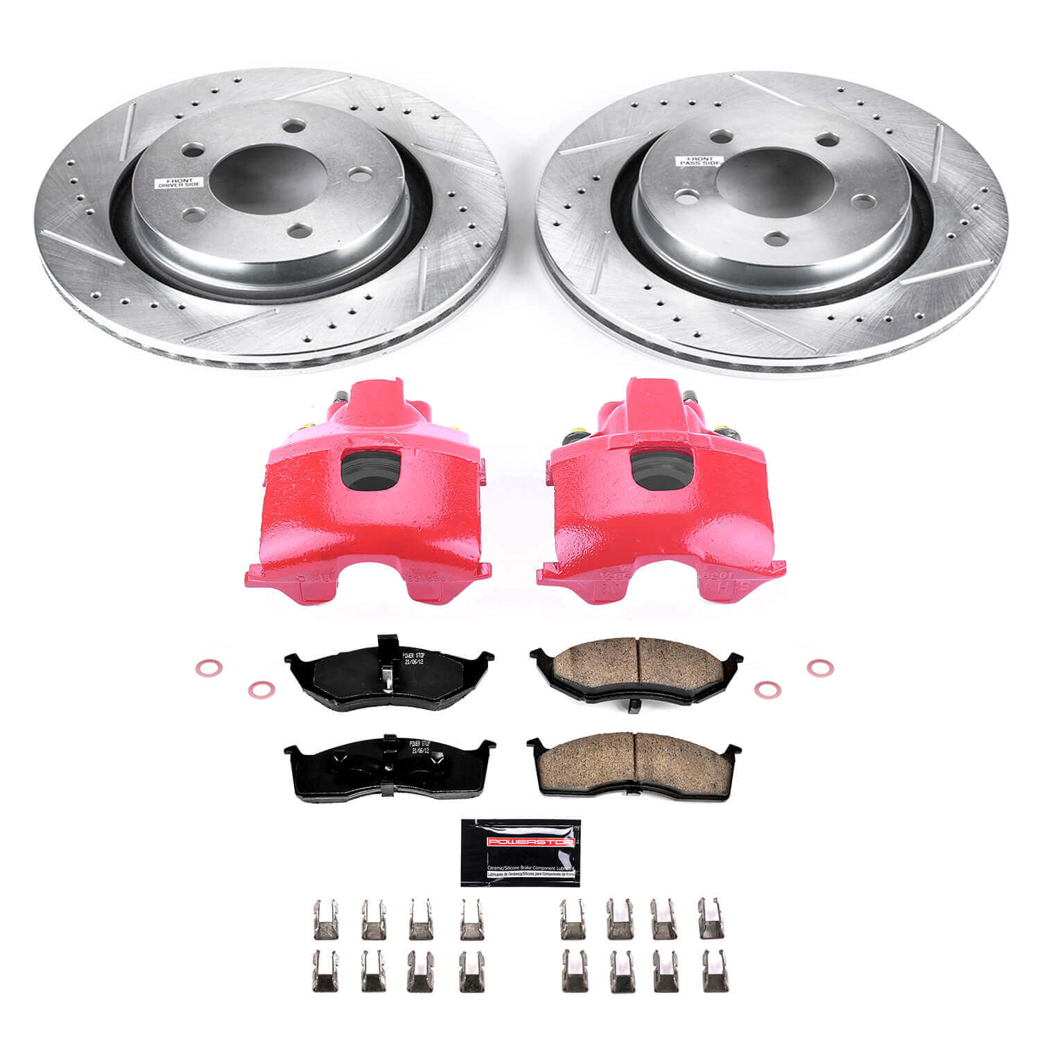 Power Stop KC6179 Z23 Evolution Sport Front Brake Kit for 2000-2004 Chrysler Concorde product image
