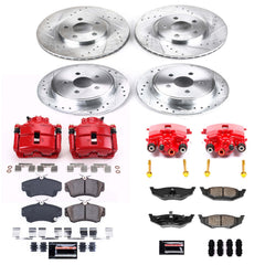 Power Stop KC6180 Z23 Evolution Sport Front And Rear Brake Kit for 2010 Chrysler Pt Cruiser product image