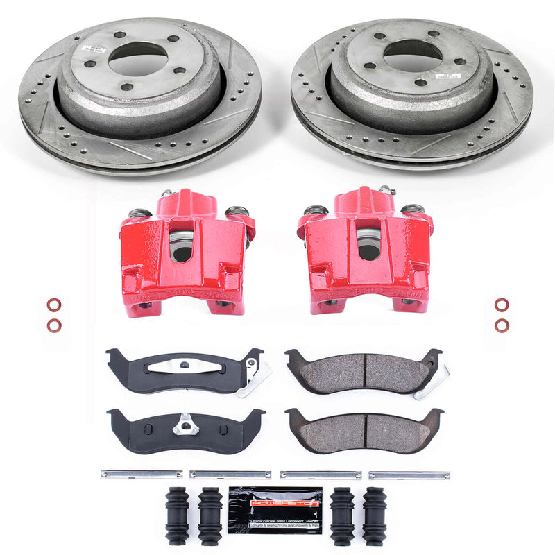 Power Stop KC6181 Z23 Evolution Sport Rear Brake Kit for 2010-2011 Ford Ranger product image
