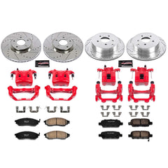 Power Stop KC6237 Z23 Evolution Sport Front And Rear Brake Kit for 2011-2013 INFINITI M35H product image