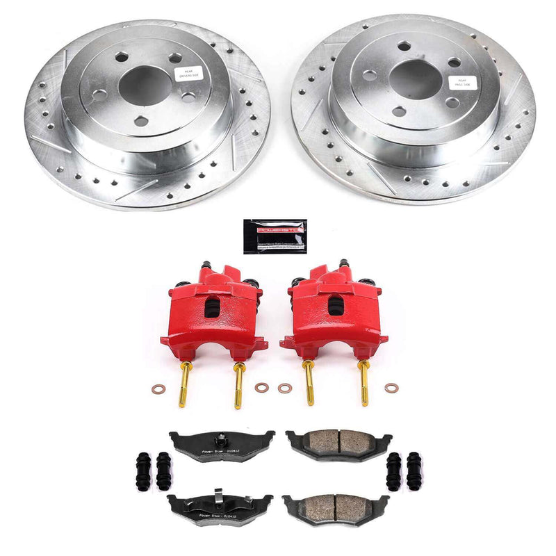 Power Stop KC6266A Z23 Evolution Sport Rear Brake Kit for 2001 Chrysler Sebring Convertible, Sedan (4 Door) product image