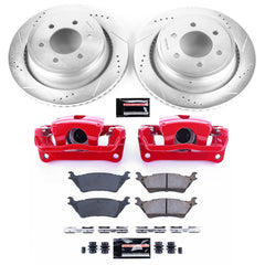 Power Stop KC6271 Z23 Evolution Sport Performance 1-Click Brake Kit With Calipers (Rear) for 2012-2018 Ford F-150 product image