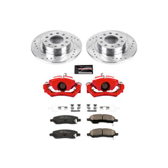 Power Stop KC6371 Z23 Evolution Sport Performance 1-Click Brake Kit With Calipers (Rear) for 2013-2016 Dodge Dart product image