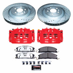 Power Stop KC6374-36 Z36 Extreme Performance Truck And Tow 1-Click Front Brake Kit With Calipers for 2013-2019 Ford Explorer product image